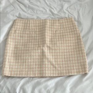 Anine bing houndstooth skirt